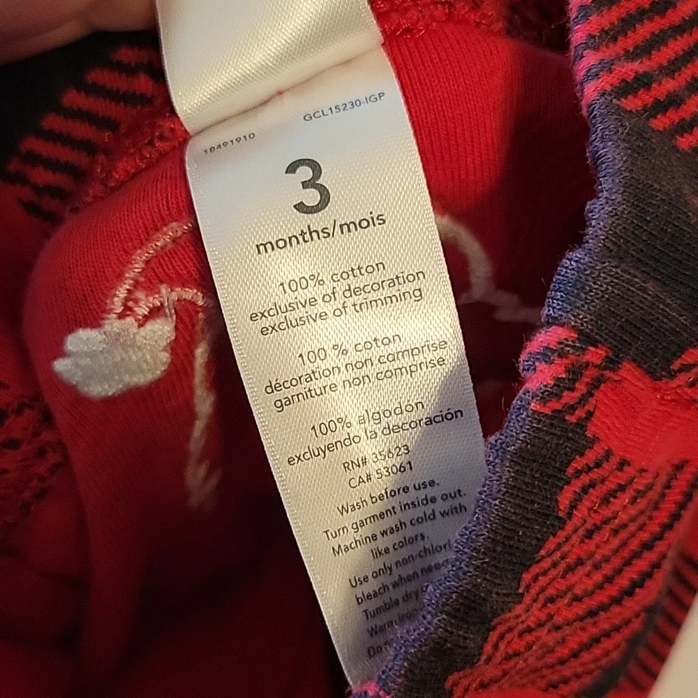 Carter's Santa Pajamas